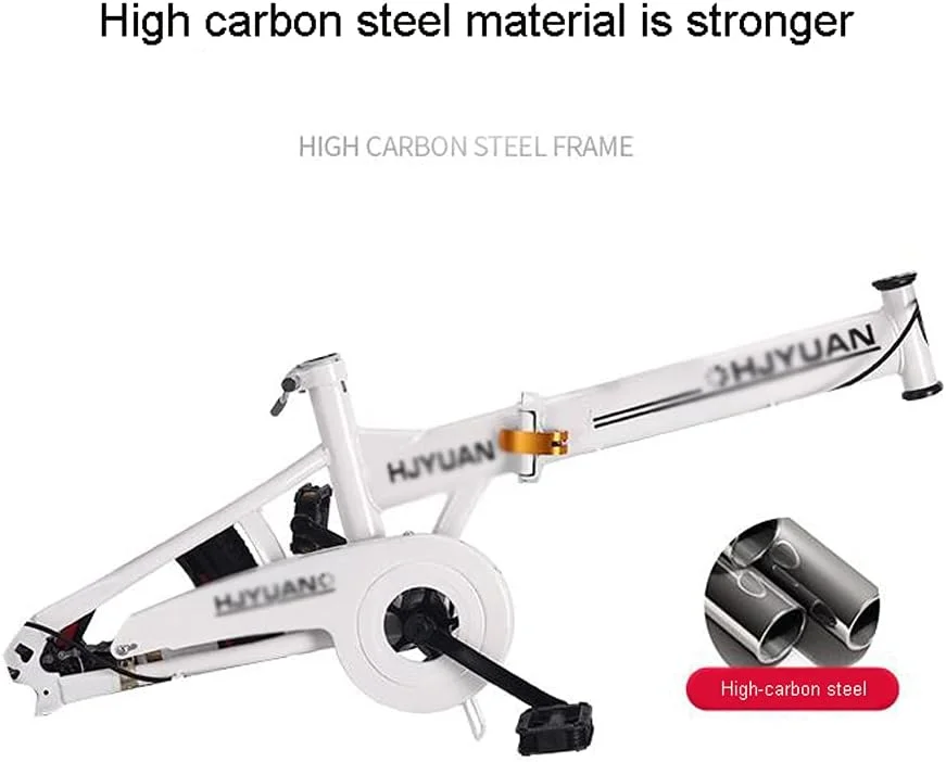 دوچرخه تاشو سبک وزن با چرخ های 20 اینچی، دارای گلگیر، باربند و زین راحت، مناسب شهر، رفت و آمد شهری، بانوان، آقایان، پسران، دختران و دانشجویان