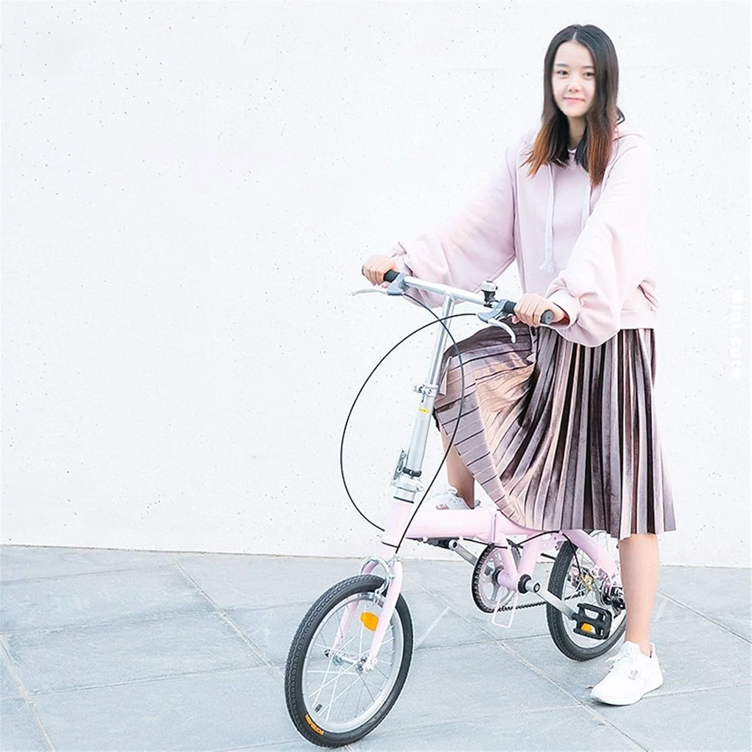 دوچرخه تاشو شهری مناسب مردان، زنان و کودکان، سایز آزاد، 6 دنده، سیستم تعویض دنده، سیستم تاشو، کاملا مونتاژ شده