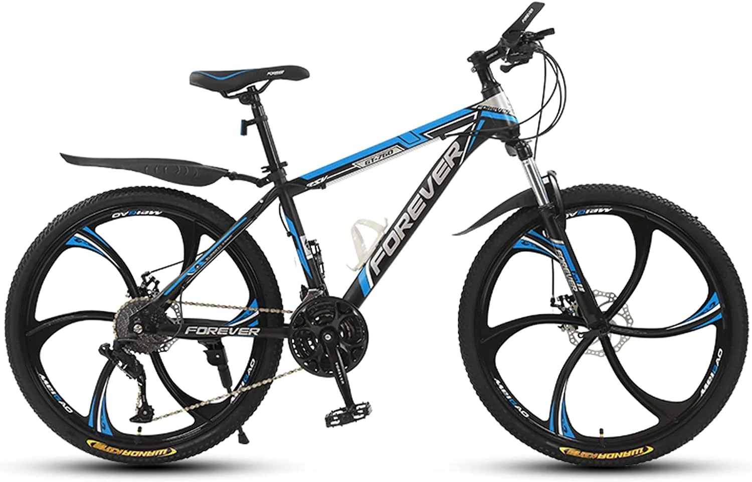 دوچرخه تاشو شهری بزرگسال، دوچرخه کوهستانی سبک تاشو، چرخ 6 پره، جذب شوک دوبل، ترمز دیسکی دوبل، در رنگ های متنوع