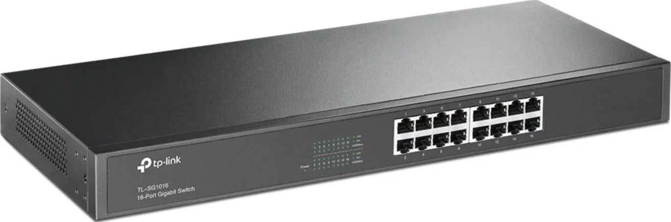 سوییچ 16 پورت گیگابیتی تی پی-لینک | TL-SG1016