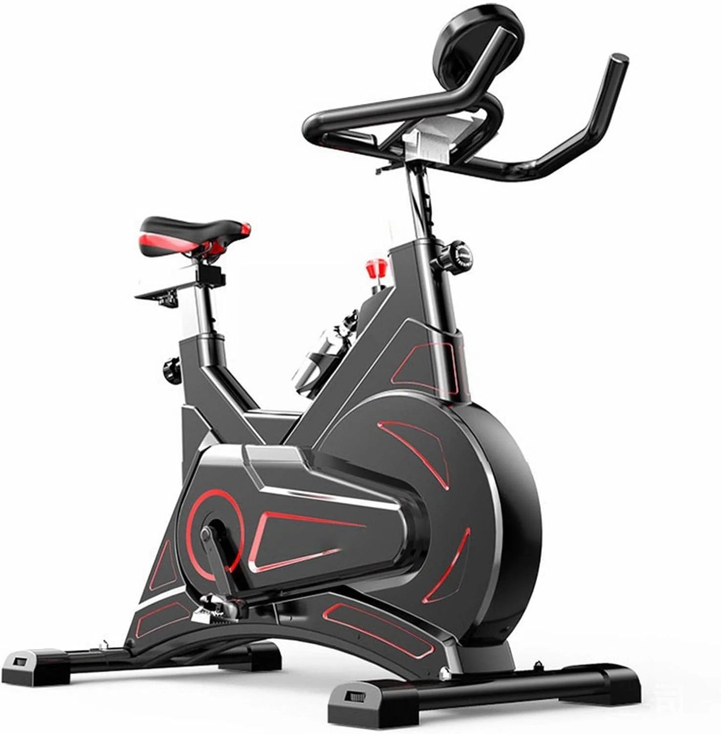 دوچرخه ورزشی با ارسال رایگان، دوچرخه اسپینینگ مغناطیسی لوکس اصلی با برنامه تمرینی جامع