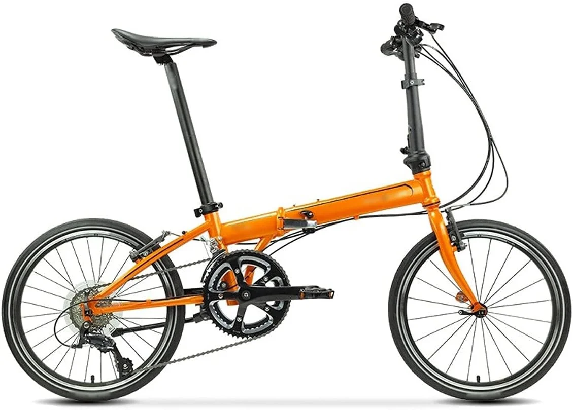 دوچرخه تاشو داهون با فریم فولاد کروم مولیبدن، سایز 20 اینچ