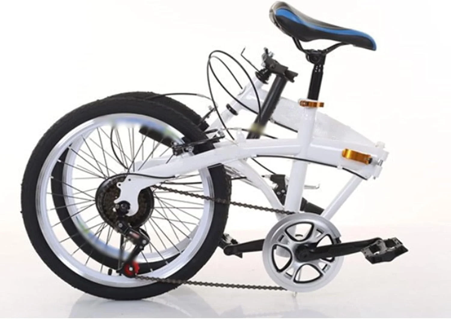 دوچرخه تاشو 20 اینچی - دوچرخه کوهستانی با فریم فولاد کربنی