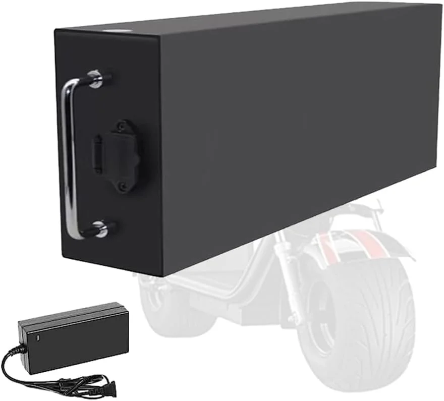 بسته باتری لیتیوم یون موتور سیکلت برقی 48 ولت 15 آمپر ساعت، 17.5 آمپر ساعت، 20 آمپر ساعت، 24 آمپر ساعت، 25.6 آمپر ساعت و بسته باتری دوچرخه برقی 60 ولت 10 آمپر ساعت، 15 آمپر ساعت، 17.5 آمپر ساعت، 20 آمپر ساعت، 25.6 آمپر ساعت، 28 آمپر ساعت به همراه شارژر 2 آمپر