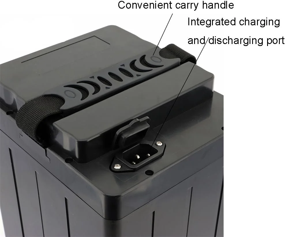 باطری لیتیومی موتور سیکلت برقی 60 ولت 20 آمپر ساعت 30 آمپر ساعت 48 ولت 60 ولت 72 ولت 20 آمپر ساعت 22 آمپر ساعت 25 آمپر ساعت با ظرفیت بالا به همراه شارژر برای موتور 0-3000 وات، 48 ولت، 30 آمپر ساعت