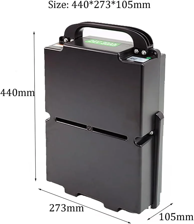 بسته باتری لیتیوم آهن فسفات لیتیومی 48 ولت 20 آمپر ساعت 30 آمپر ساعت برای لیفتراک برقی، باتری جک پالت برقی 48 ولت با دسته، 48 ولت 30 آمپر ساعت