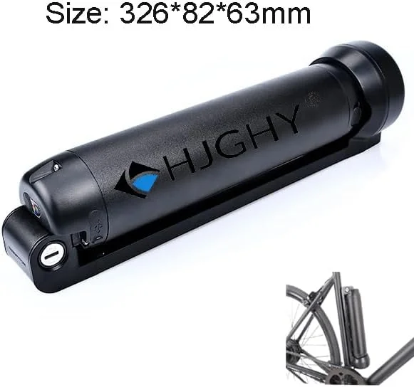 باتری لیتیومی دوچرخه برقی 24 ولت با شکل بطری آب، باتری لیتیوم یونی 24 ولت با شکل کتری برای موتور دوچرخه کوهستانی برقی، 24 ولت، 8 آمپر ساعت