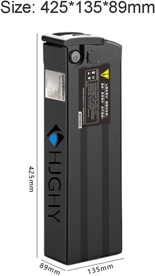 باتری لیتیوم-یونی دوچرخه برقی 48 ولت 10Ah 12Ah 15Ah 18Ah 20Ah 25Ah 30Ah 35Ah به همراه شارژر، مناسب برای موتور 0-1700 وات دوچرخه کوهستان، 48 ولت، 20 آمپر ساعت