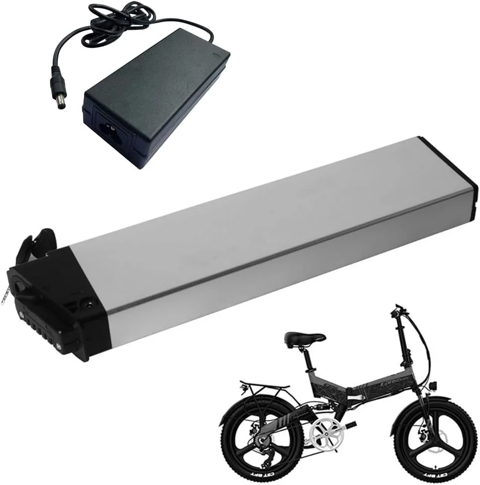 باتری لیتیوم یون 36 ولت 10 آمپر ساعت 17.5 آمپر ساعت 15 آمپر ساعت، باتری جایگزین 48 ولت 8 آمپر ساعت 12 آمپر ساعت 14 آمپر ساعت، باتری های لیتیومی داخلی با شارژر برای کیت موتورهای 360 وات - 670 وات