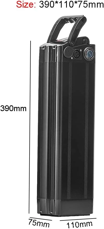 بسته باتری لیتیومی دوچرخه برقی 36 ولت 15 آمپر ساعت 17.5 آمپر ساعت 21 آمپر ساعت جایگزین باتری لیتیوم-یون 48 ولت 13 آمپر ساعت 15 آمپر ساعت 18 آمپر ساعت برای کیت موتور دوچرخه کوهستانی 0-900 وات با شارژر، 2 پین، 36 ولت 17.5 آمپر ساعت