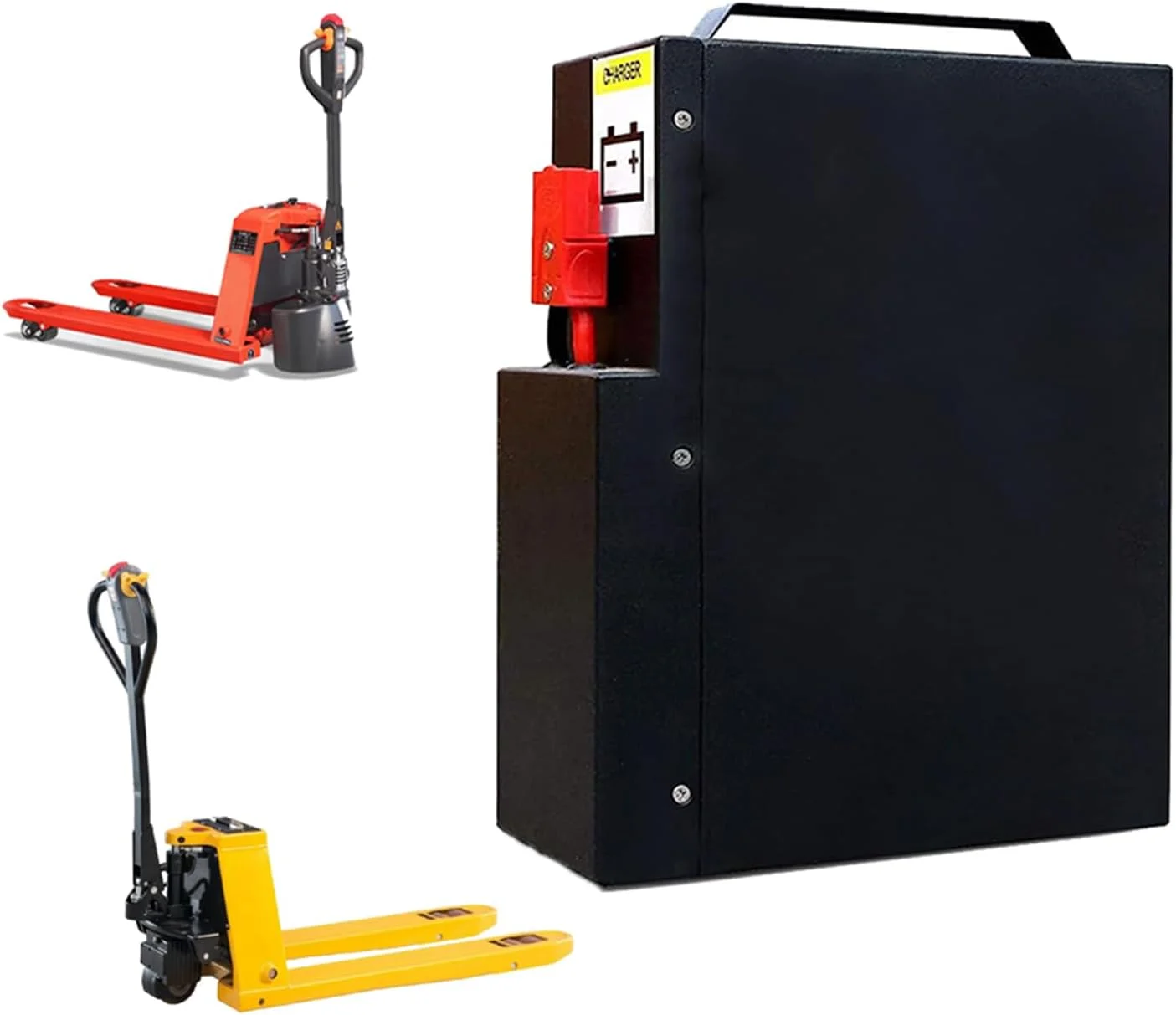 باتری لیتیوم آهن فسفات 24 ولت 20 آمپر ساعت برای موتور برقی لیفتراک و جک پالت برقی به همراه دستگیره