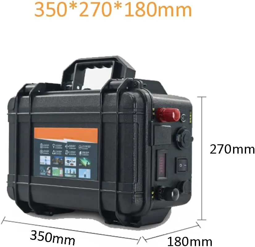 باتری لیتیومی 12 ولت 100 آمپر ساعت، 120 آمپر ساعت و 150 آمپر ساعت مناسب موتور الکتریکی قایق ماهیگیری، قایق موتوری، باتری پیشرانه دریایی برای گلف کارت و RV