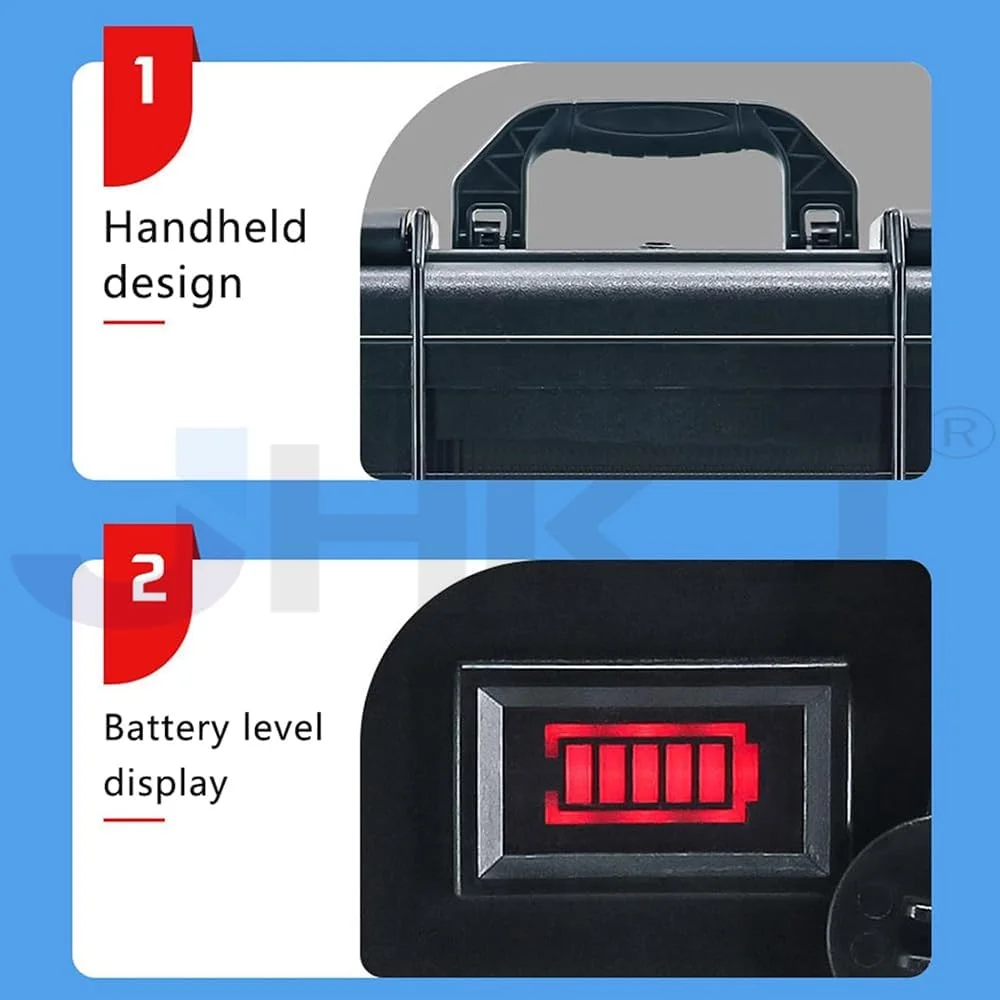 باتری لیتیومی 12 ولت 100 آمپر ساعت، 120 آمپر ساعت و 150 آمپر ساعت مناسب موتور الکتریکی قایق ماهیگیری، قایق موتوری، باتری پیشرانه دریایی برای گلف کارت و RV
