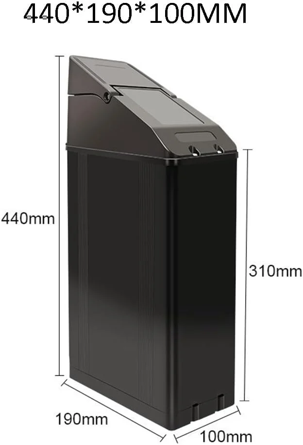 باتری لیتیوم یون قابل حمل و جداشدنی با ظرفیت بالا برای دوچرخه برقی 48 ولت 52 ولت 15 آمپر ساعت 20 آمپر ساعت 25 آمپر ساعت 60 ولت 15 آمپر ساعت 20 آمپر ساعت، مناسب موتور سیکلت 0-1200 وات به همراه شارژر