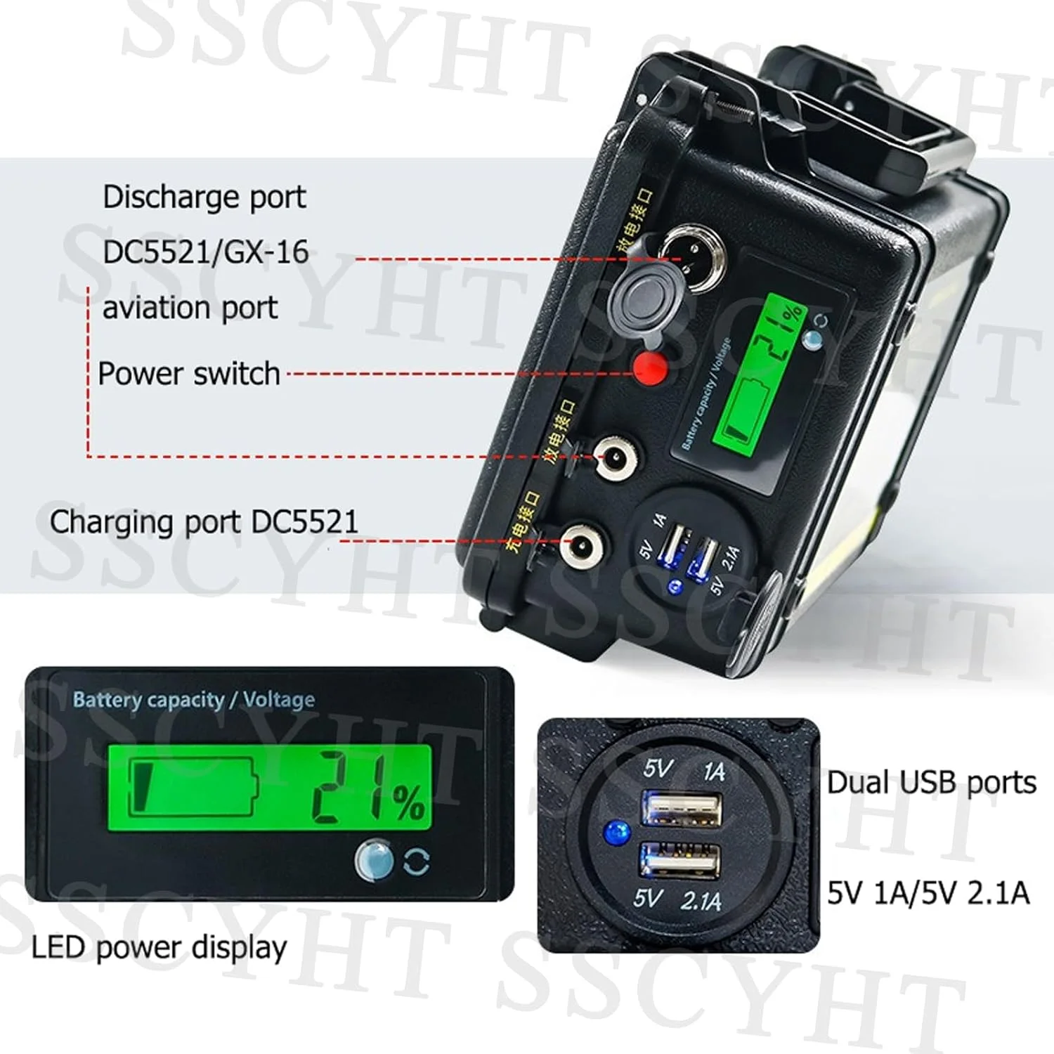 باتری لیتیومی 12 ولت 20، 30، 60، 80 و 100 آمپر ساعتی مناسب برای دستگاه ماهی یاب/نورپردازی زیر آب، باتری پشتیبان باتری لیتیومی 12 ولت 20، 30، 60، 80 و 100 آمپر ساعتی مناسب برای دستگاه ماهی یاب/نورپردازی زیر آب، باتری پشتیبان