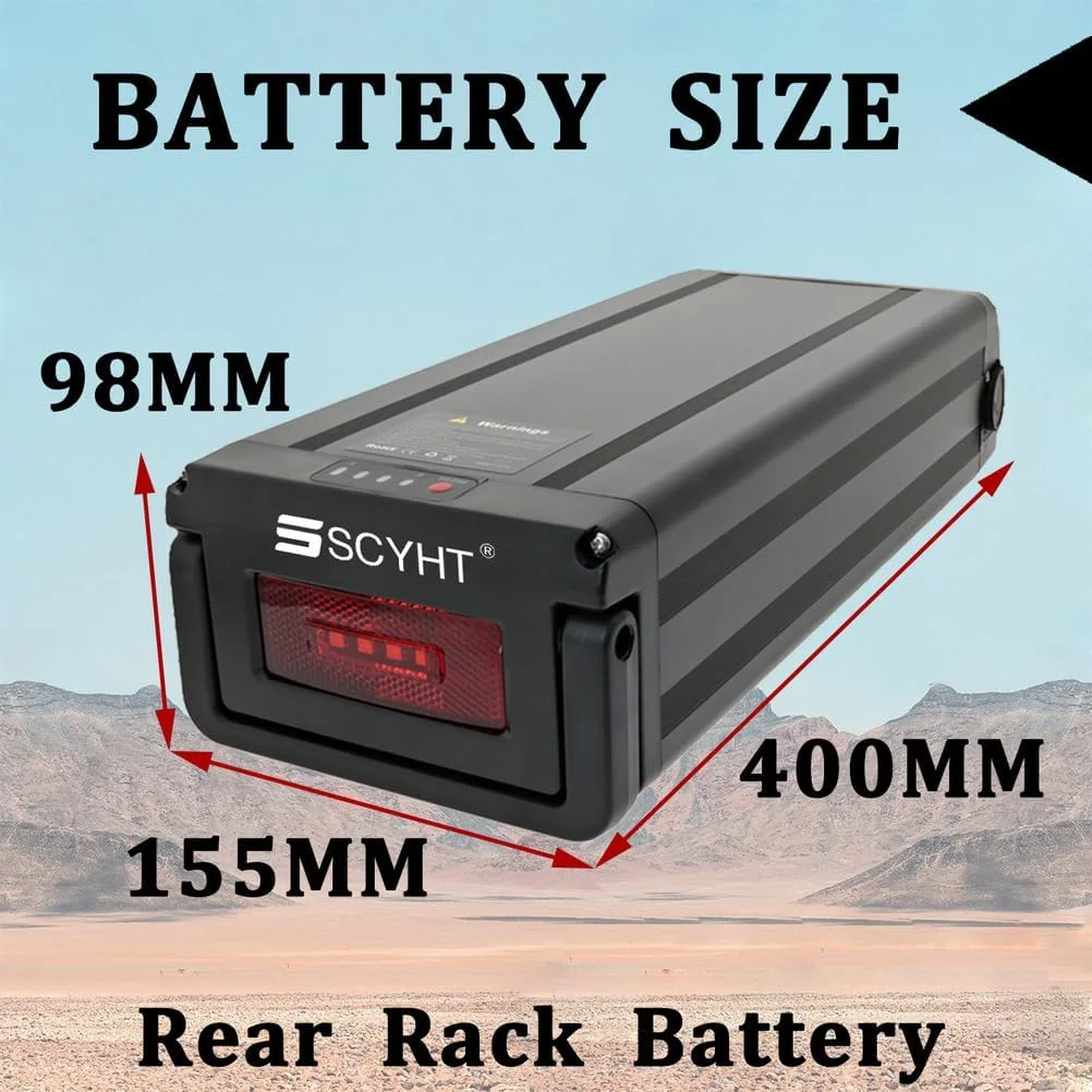 باطری جایگزین 48 ولت 20 آمپر ساعت 18 آمپر ساعت 23.2 آمپر ساعت 25.6 آمپر ساعت 28 آمپر ساعت 15 آمپر ساعت باطری لیتیومی 12 آمپر ساعت باطری های لیتیوم-یون 48 ولت باطری های قفسه عقب 48 ولت برای کیت موتور 250 وات - 1400 وات به همراه شارژر و BMS باطری جایگزین 48 ولت 20 آمپر ساعت 18 آمپر ساعت 23.2 آمپر ساعت 25.6 آمپر ساعت 28 آمپر ساعت 15 آمپر ساعت باطری لیتیومی 12 آمپر ساعت باطری های لیتیوم-یون 48 ولت باطری های قفسه عقب 48 ولت برای کیت موتور 250 وات - 1400 وات به همراه شارژر و BMS