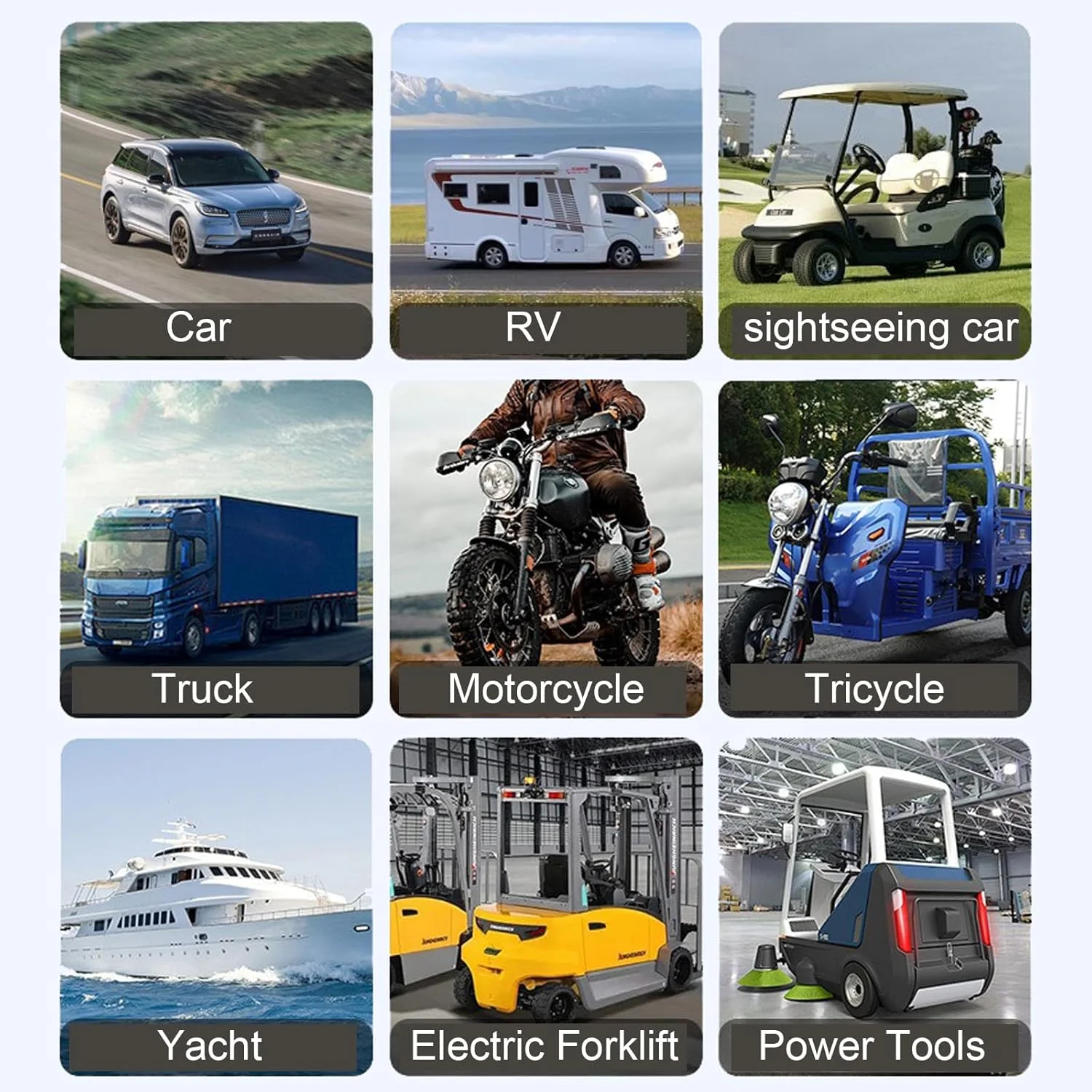 باتری لیتیومی استارت خودرو 12.8 ولت، باتری لیتیوم آهن فسفات 12 ولت 50 آمپر ساعت 100 آمپر ساعت LiFePO4، بسته باتری برای خودروها/موتور سه چرخه، جایگزین باتری های اسیدی