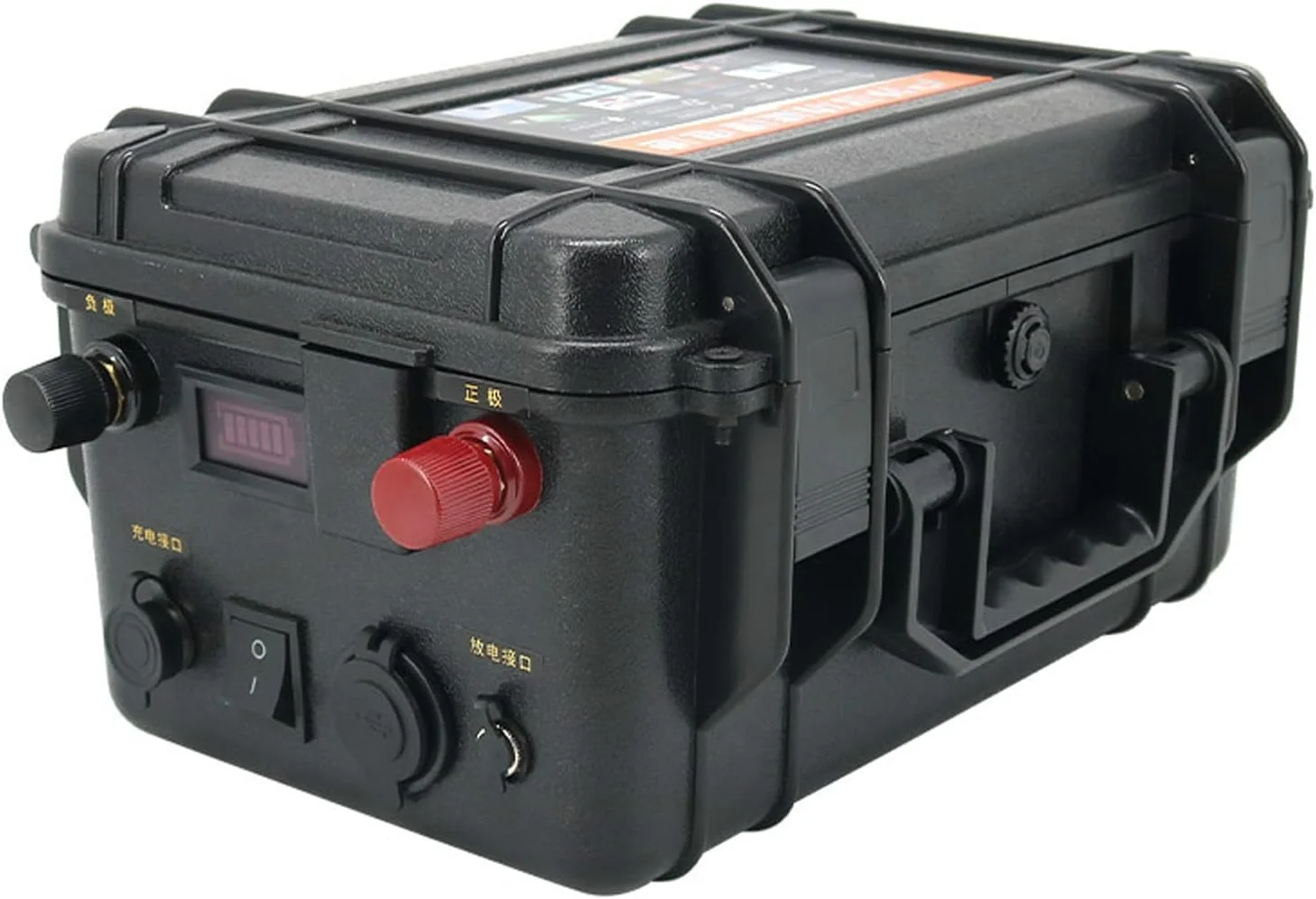 بسته باتری لیتیوم آهن فسفات 24 ولت 12 ولت LiFePO4 با ظرفیت 60Ah-200Ah دارای BMS داخلی برای موتور قایق برقی، قایق ماهیگیری، پروانه، باتری محرک دریایی، 24v60ah+5a