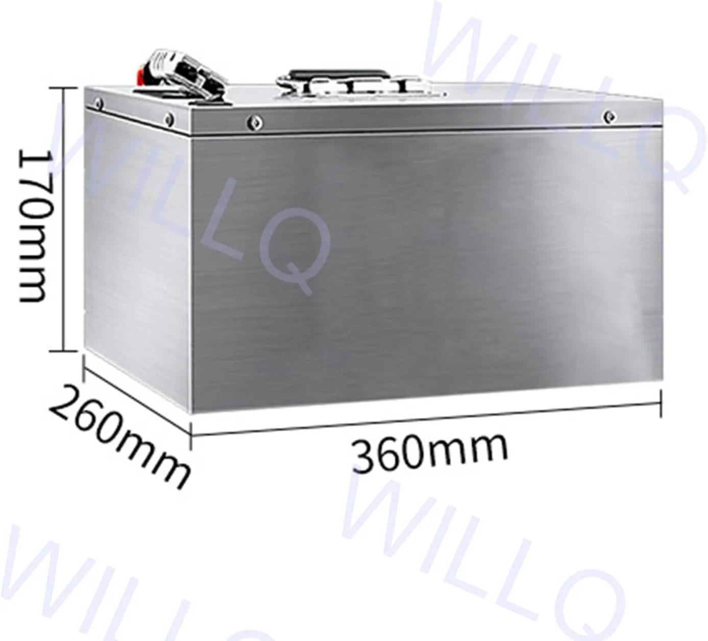 باطری موتور سیکلت برقی 60 ولت 50 آمپر ساعت 55 آمپر ساعت 60 آمپر ساعت 65 آمپر ساعت 70 آمپر ساعت، باطری لیتیوم-یونی جایگزین سه چرخه برقی 60 ولت به همراه شارژر و BMS برای موتورهای 1000-4000 وات، 60v65ah
