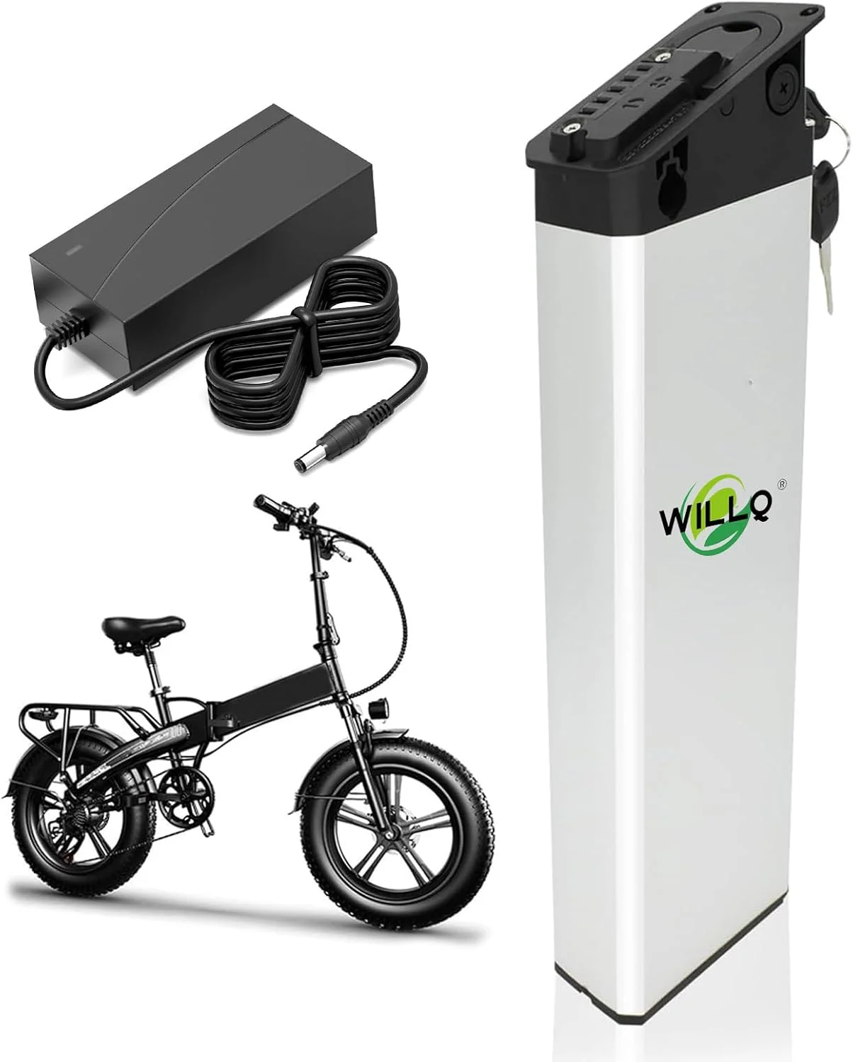 باتری تاشو دوچرخه 48 ولت 52 ولت 13 آمپر ساعت 16 آمپر ساعت 17.5 آمپر ساعت، باتری پشتیبان لیتیومی داخلی لوازم جانبی اسکوتر با BMS برای موتور 0-1000 وات، 48v13ah