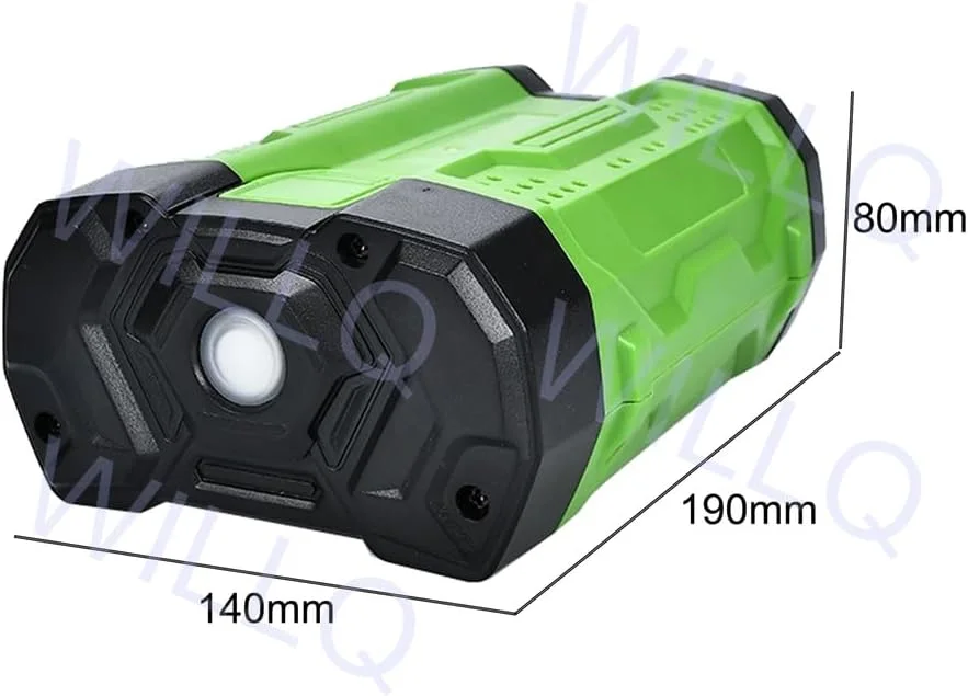 باتری لیتیوم یونی 56 ولت 2.5 آمپر ساعت 3 آمپر ساعت 4 آمپر ساعت 5 آمپر ساعت 6 آمپر ساعت 7.5 آمپر ساعت 9 آمپر ساعت جایگزین برای ماشین چمن زنی/دمنده برگ/اره زنجیری ابزار باتری یدکی