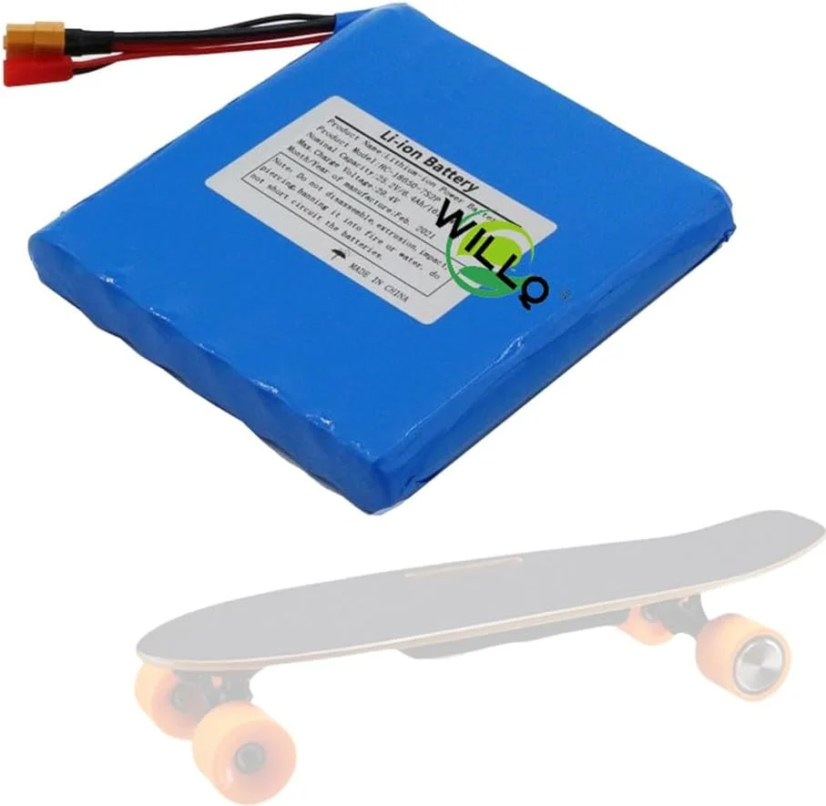 باتری اسکوتر برقی 25.2 ولت 4 آمپر ساعت 5 آمپر ساعت 6 آمپر ساعت، باتری های لیتیوم یونی جایگزین 24 ولت 4000 میلی آمپر ساعت 5000 میلی آمپر ساعت 6000 میلی آمپر ساعت، قطعه یدکی برد ماهی کوچک