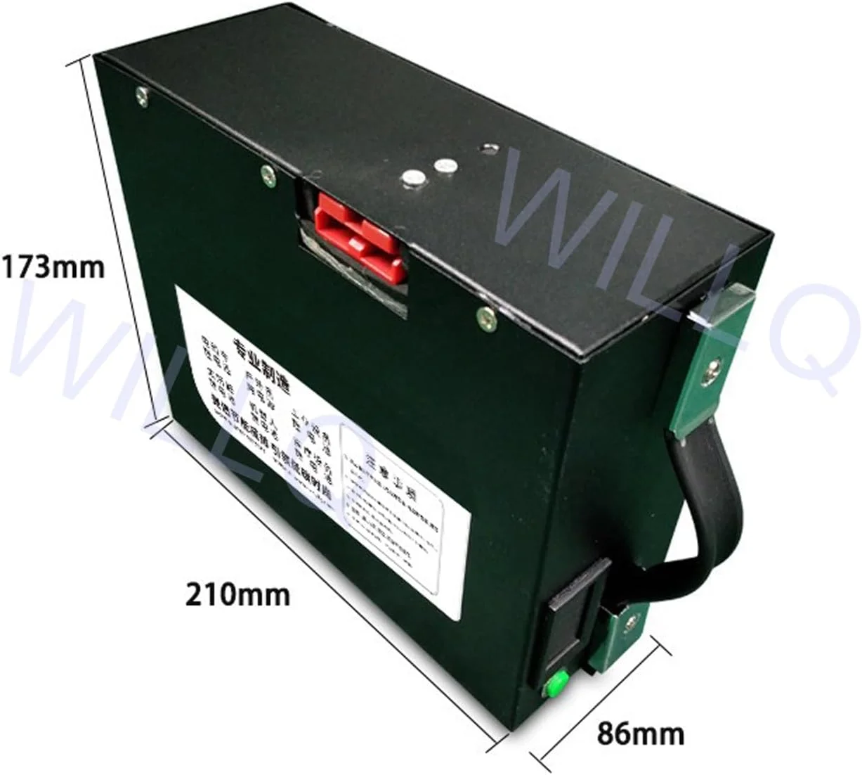 باطری لیتیومی 24 ولت 20 آمپر ساعت برای لیفتراک برقی، باطری بارگیری و تخلیه کامیون 24 ولت با دوشاخه اندرسون برای کیت اصلاح شده موتور 500 وات