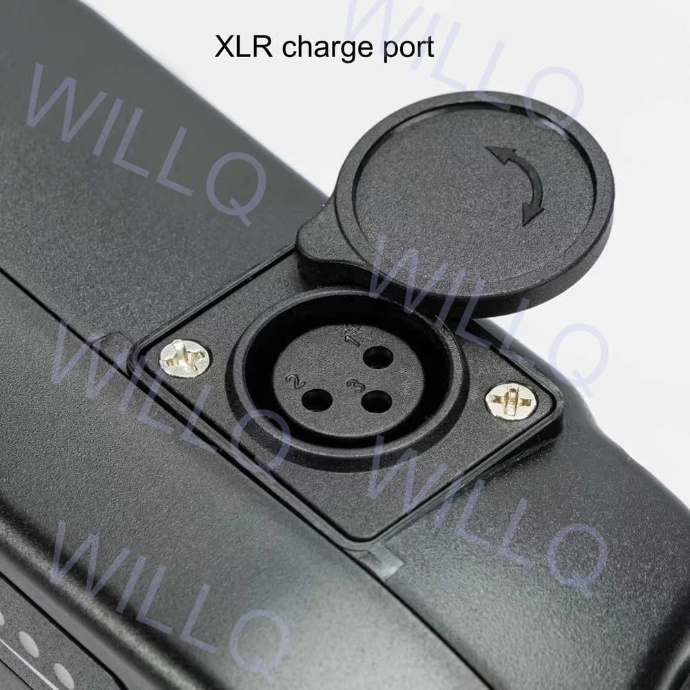 بسته باتری لیتیومی رک عقب دوچرخه/ویلچر برقی 24 ولت 10 آمپر ساعت/11.6 آمپر ساعت با پلاگ اندرسون