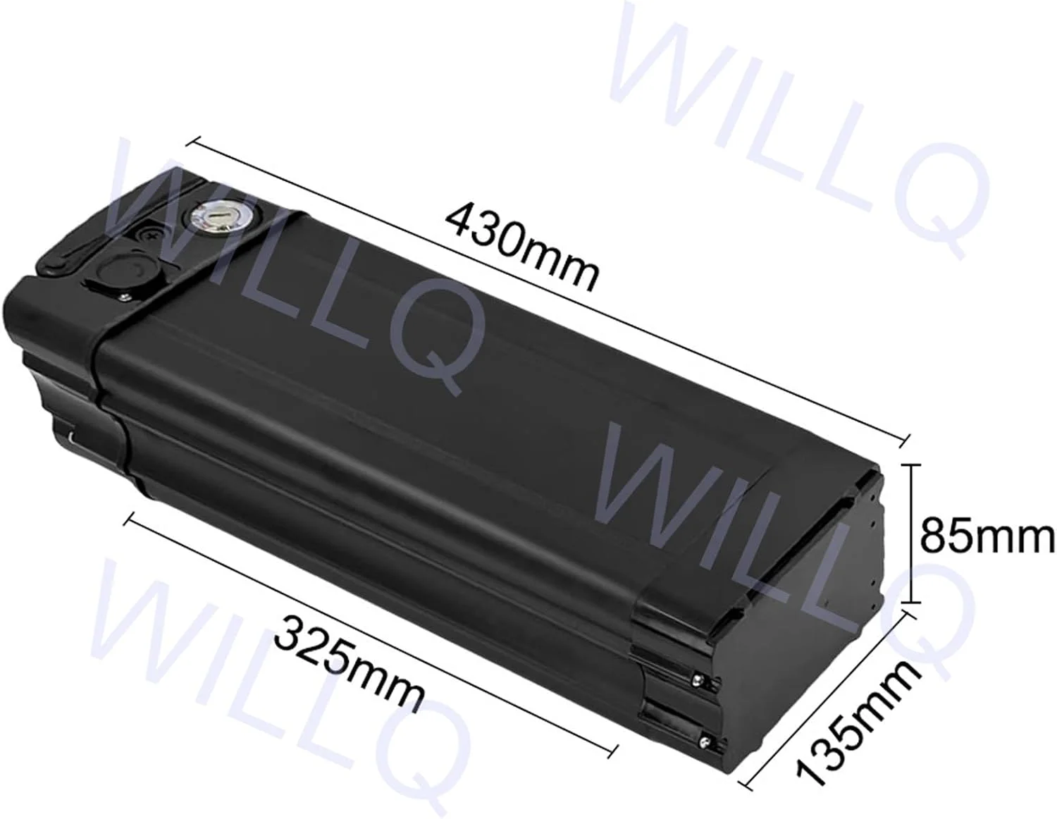 بسته باتری لیتیوم یونی دوچرخه برقی 48 ولت 8AH 10AH 12AH 15AH 18AH 20AH 25AH 28AH 30AH برای موتور اسکوتر تاشو 48 ولت 1500W 1000W 750W 500W 250W، 48v18ah
