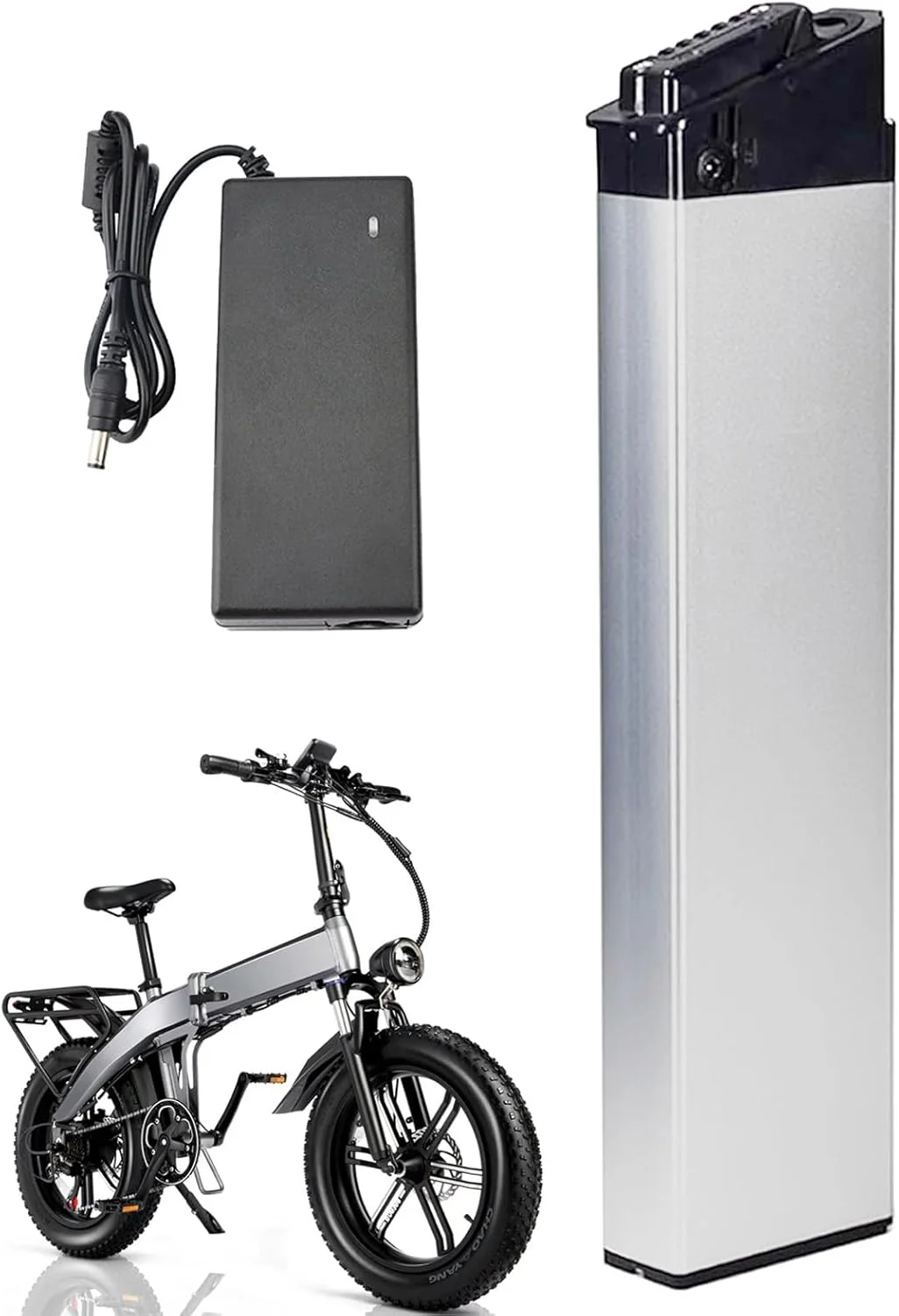 بسته باتری لیتیومی 48 ولت 10.4 آمپر ساعت 14 آمپر ساعت برای دوچرخه برقی، موتور اسکوتر تاشو 250 وات 350 وات 500 وات 650 وات به همراه شارژر، 48 ولت 14 آمپر ساعت