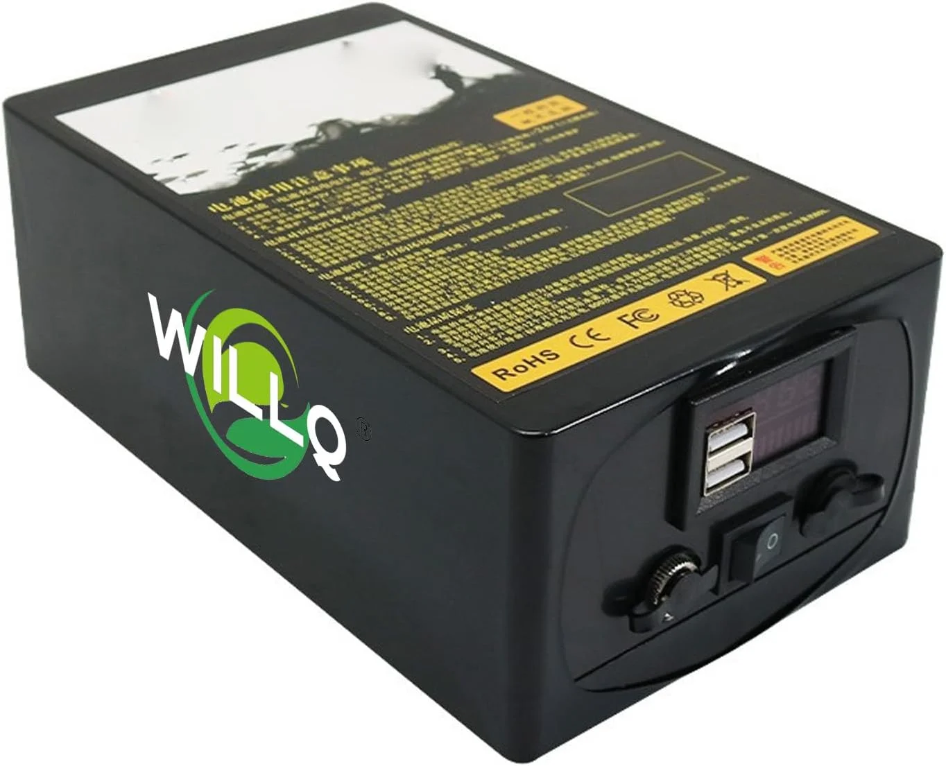 باطری ۱۲ ولت ۲۰ آمپر ساعت ۳۰ آمپر ساعت برای ماهی یاب، چراغ ماهیگیری قایقی، بسته باتری لیتیوم یون یدکی برای کیت موتور ۰-۳۶۰ وات، ۱۲ ولت ۳۰ آمپر ساعت