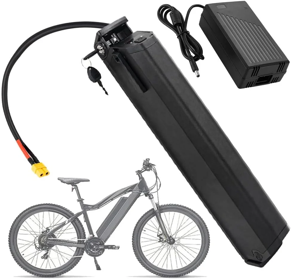 باتری لیتیومی 36 ولت 7.5 آمپر ساعت، باتری قابل شارژ 7.5 آمپر ساعت لیتیوم یون 36 ولت، باتری های لوله پایین 36 ولت برای موتورهای 50 تا 300 وات به همراه شارژر و پورت 2 هسته ای