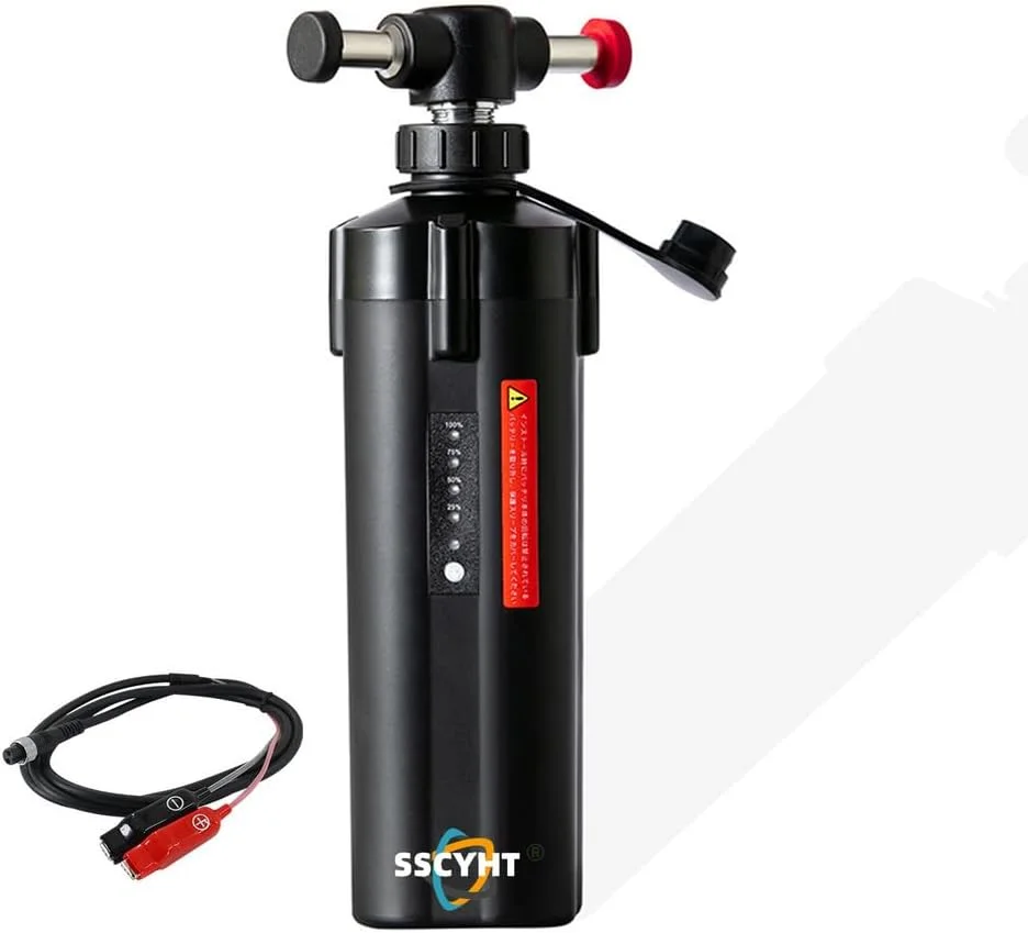 باتری لیتیوم-یونی 14.8 ولت 3500mAh 5000mAh 7000mAh 10000mAh جایگزین باتری چرخ ماهیگیری برقی برای کیت یدکی وینچ برقی با براکت + کابل گیره + پوشش