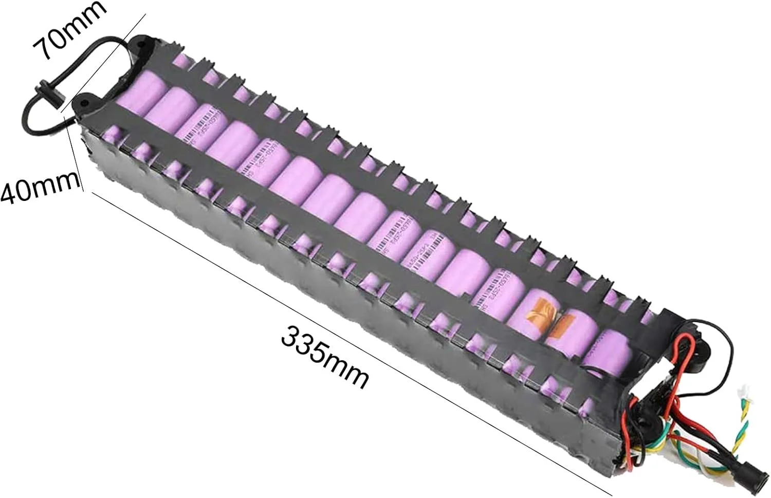 بسته باتری اسکوتر M365، 36 ولت، 5200mAh، 6600mAh، 7800mAh، 9600mAh، 12800mAh، بسته باتری لیتیوم یونی برای لوازم جانبی جایگزین اسکوتر تاشو برقی M365، با برنامه 36v7.8ah