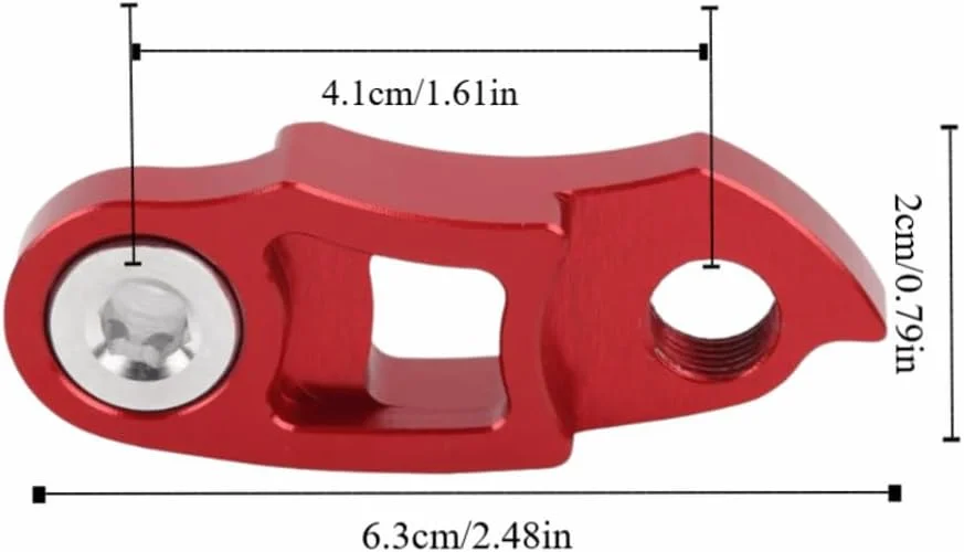 آویز شانژمان عقب دوچرخه آلیاژ آلومینیوم - افزونه قلاب دم زنجیر برای دوچرخه‌های جاده‌ای، سازگار با خودروهای 36T-56T