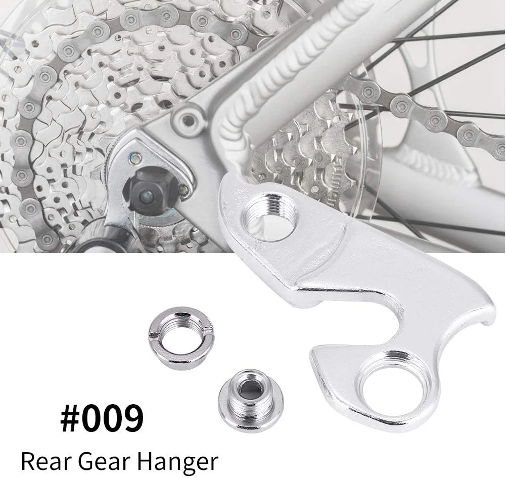 آویز دنده عقب دوچرخه CHICIRIS، آلیاژ آلومینیوم، قلاب تعویض دنده، ظاهری صاف، نصب و برداشتن آسان برای اکثر دوچرخه ها