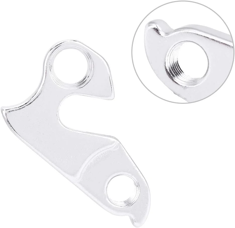 آویز دنده عقب دوچرخه CHICIRIS، آلیاژ آلومینیوم، قلاب تعویض دنده، ظاهری صاف، نصب و برداشتن آسان برای اکثر دوچرخه ها