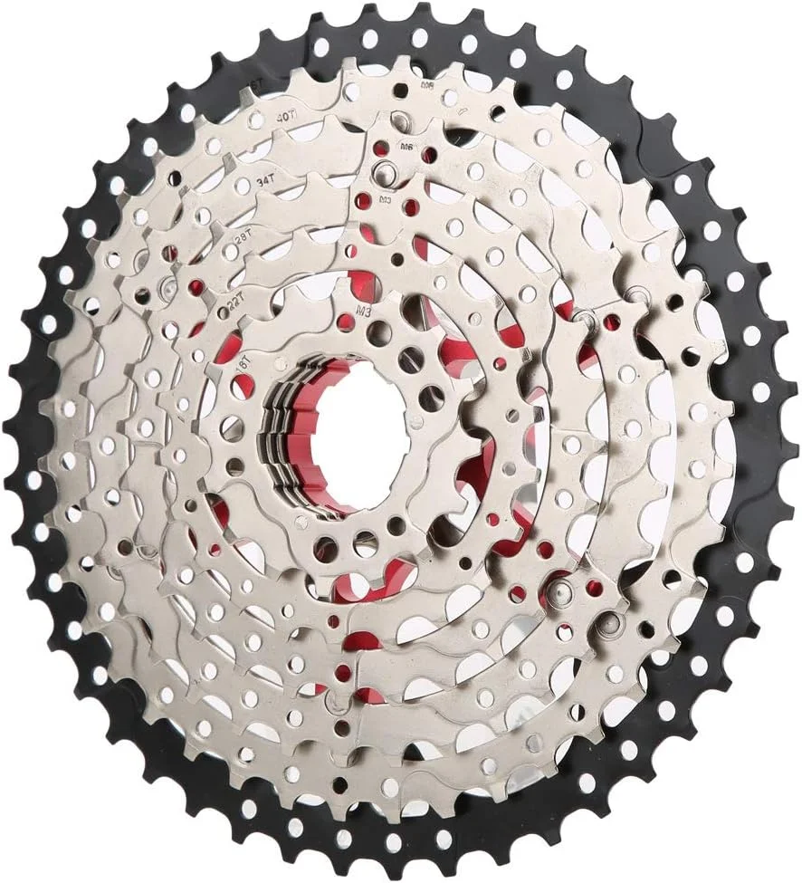 خودرو چرخ آزاد 8 سرعته 46T دوچرخه کوهستان Cryfokt با دنده های بزرگ، ساخته شده از فولاد با مقاومت بالا، برای علاقه مندان به دوچرخه سواری کوهستان