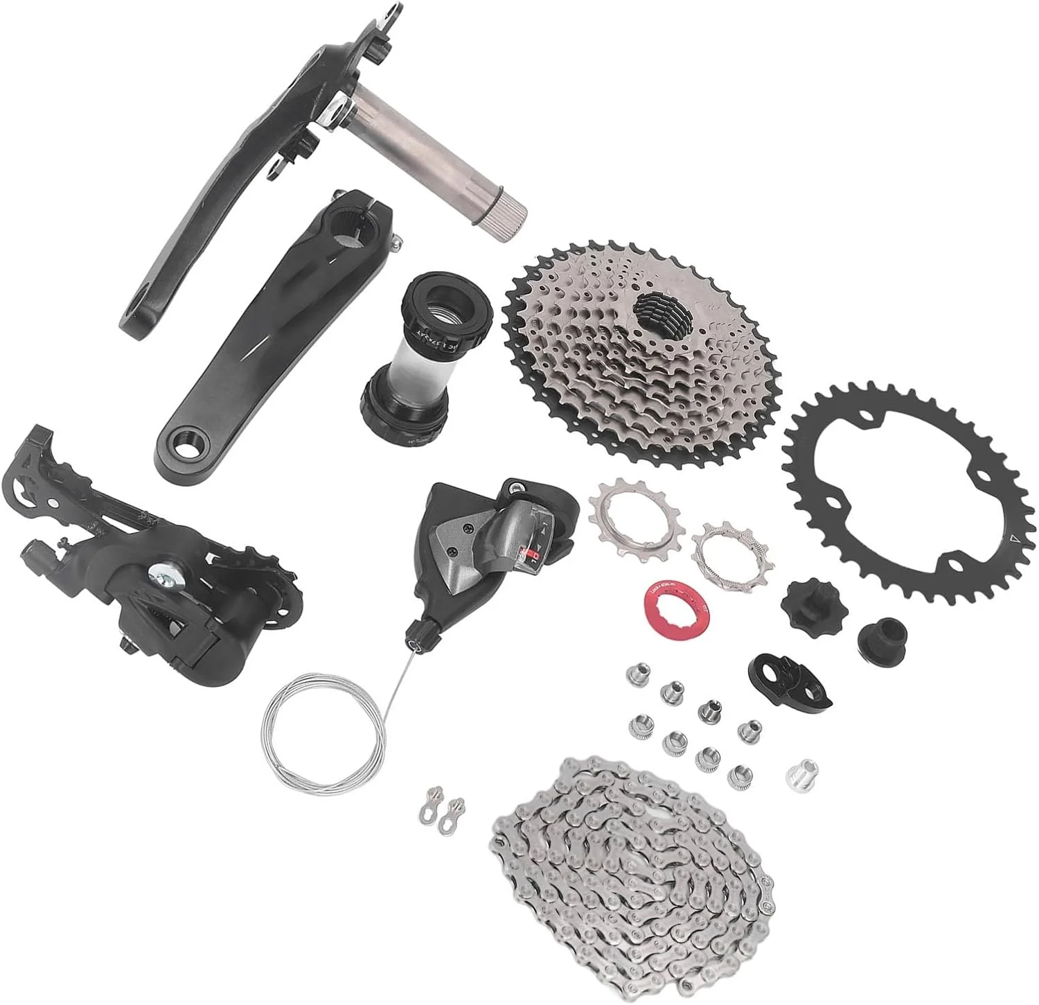 دنده تایرهای 40T Cryfokt با طراحی ضد لغزش و تعویض دقیق دنده، مناسب برای هدیه روز شکرگزاری، کریسمس و لوازم جانبی دوچرخه