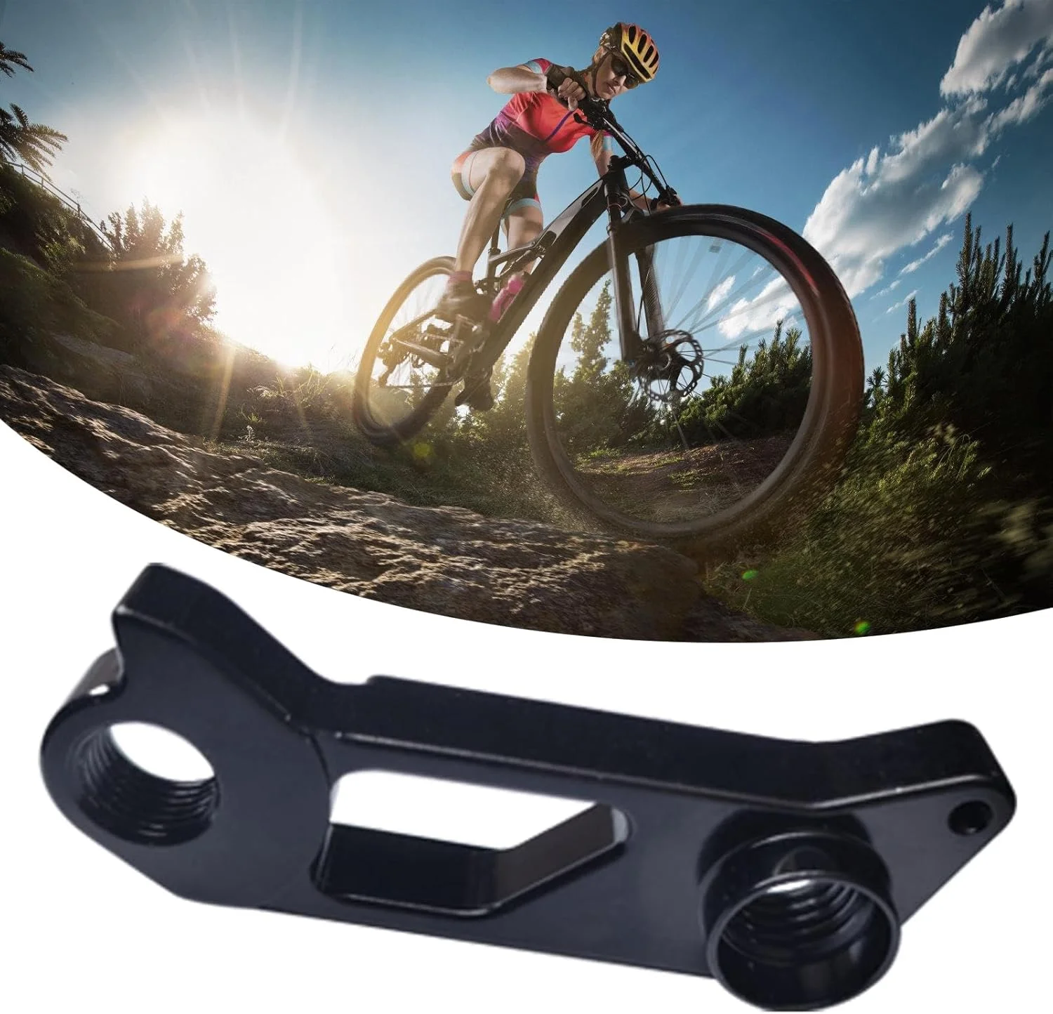 آداپتور افزایش طول بازوی تعویض دنده عقب دوچرخه برای محافظت از بدنه