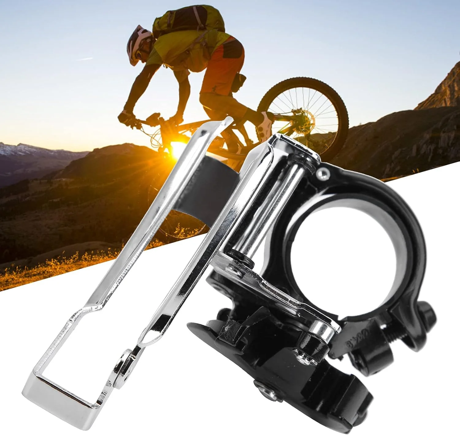 شانژمان جلو دوچرخه کوهستان آلیاژ آلومینیوم 7/8/9 سرعته لوازم جانبی دوچرخه