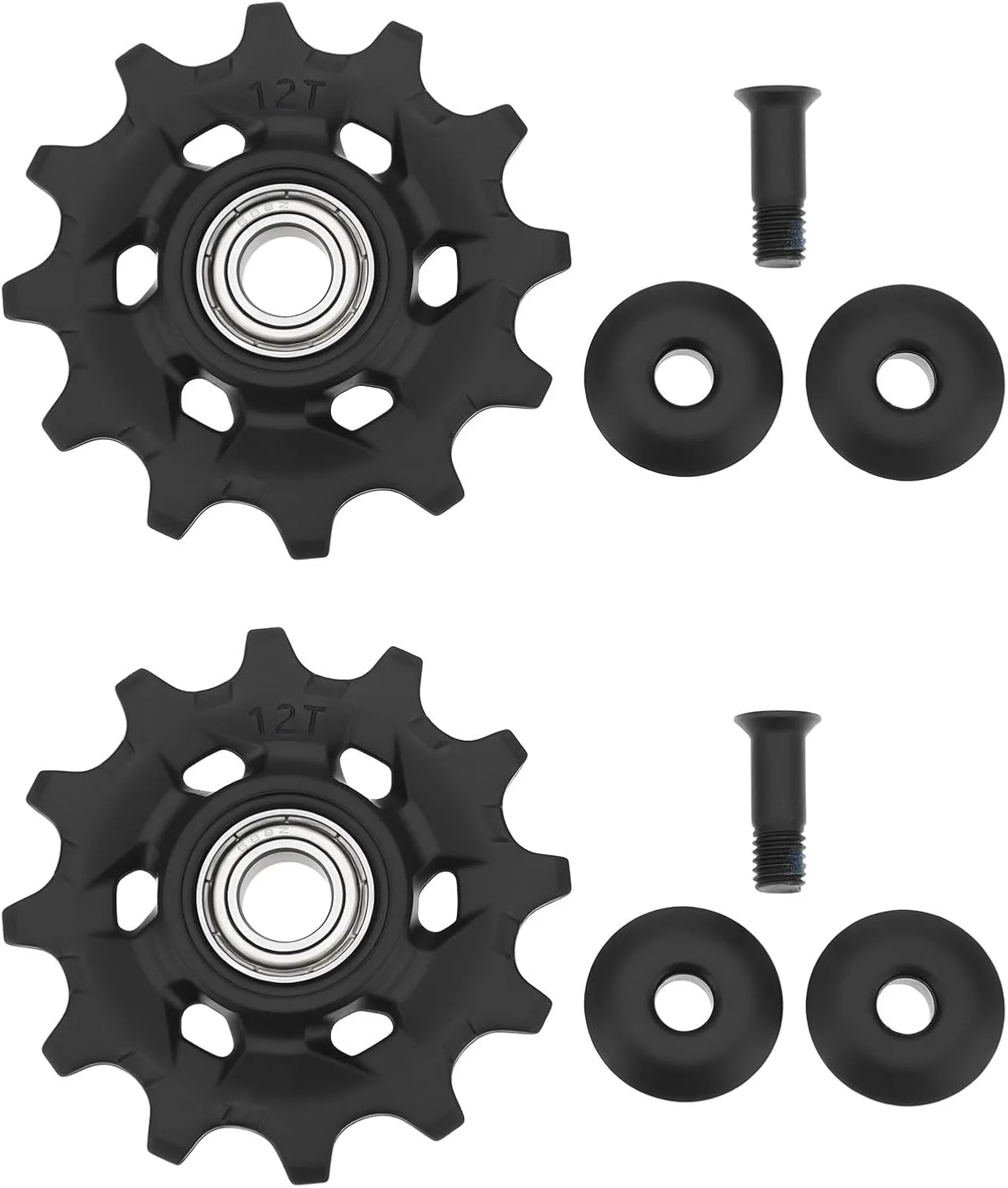 دو عدد قرقره شانژمان عقب دوچرخه 12 دنده، 12T، سازگار با SRAM XX1/XO1/GX