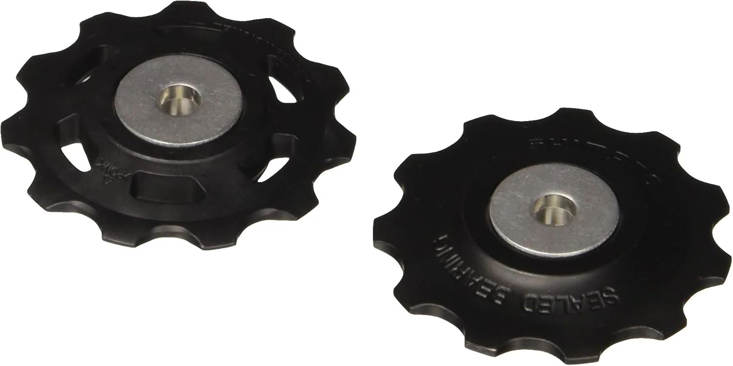 مجموعه قرقره شانژمان 10 سرعته آلومینیومی مشکی SHIMANO