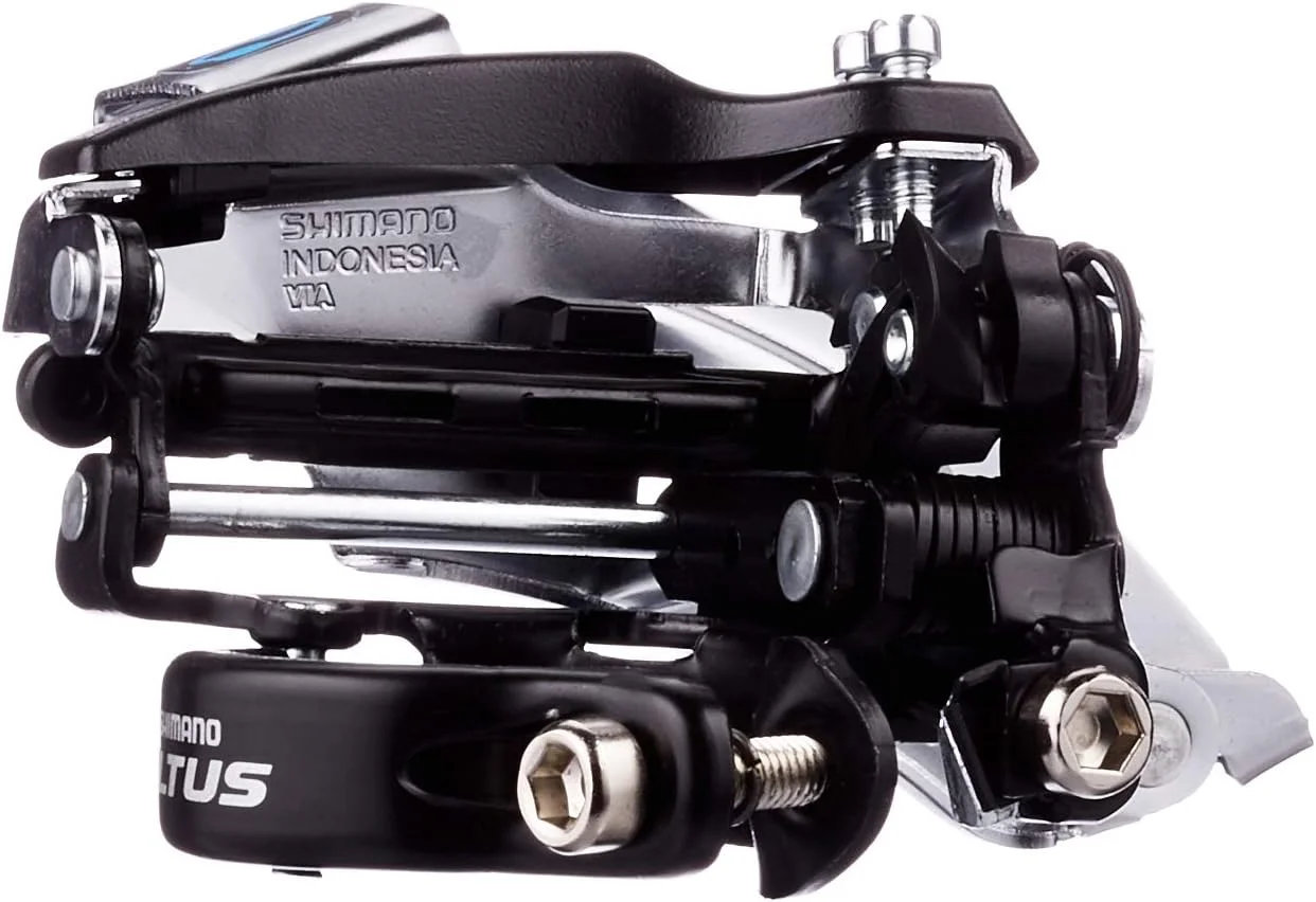 شانژمان جلو شیمانو آلتوس FD-M310 سایز 31.8/34.9 میلی متر 7/8 سرعته مشکی