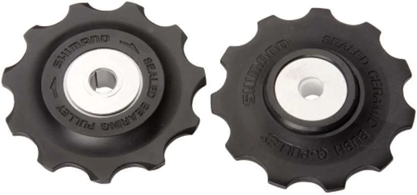 مجموعه قرقره شانژمان 10 سرعته آلومینیومی مشکی SHIMANO