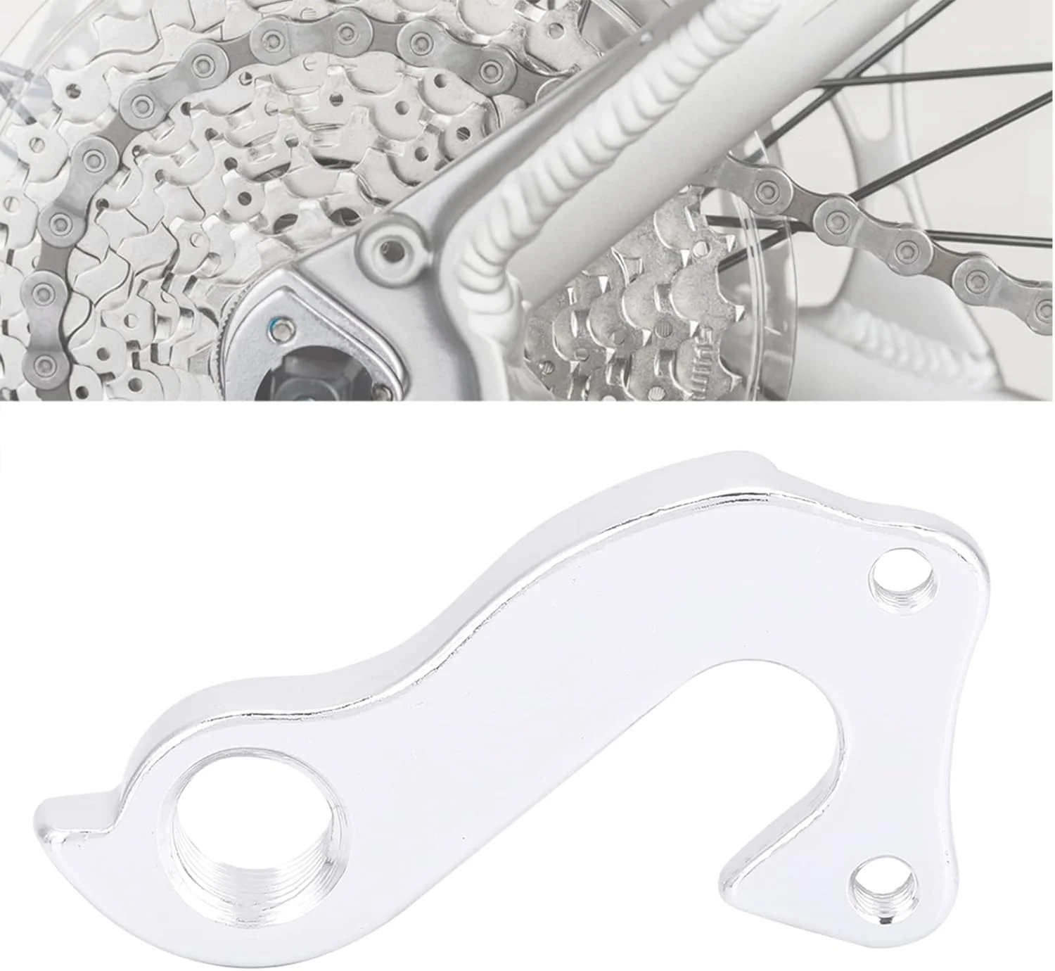 قلاب آویز شانژمان دنده عقب دوچرخه Sorandy برای نصب آسان، لوازم جانبی جایگزین قلاب دم دوچرخه
