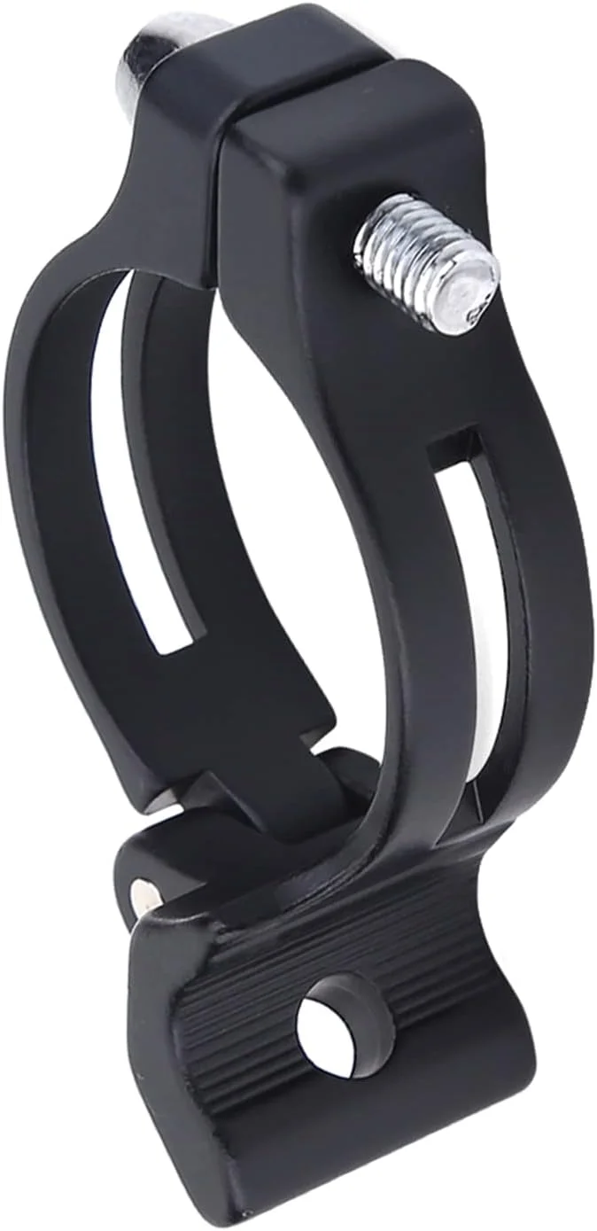 آداپتور بست گیره شانژمان جلو MEIJUN آلیاژ آلومینیوم Sorandy برای دوچرخه، لوازم جانبی دوچرخه، مشکی، 1 عدد برای شانژمان جلو لحیم کاری