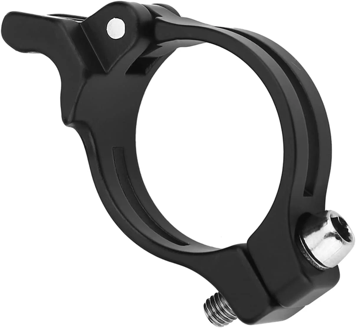 آداپتور بست گیره ای SIXRUN برای نصب آسان در قسمت جلویی، گیره آلیاژ آلومینیومی مقاوم برای علاقه مندان به دوچرخه، مشکی