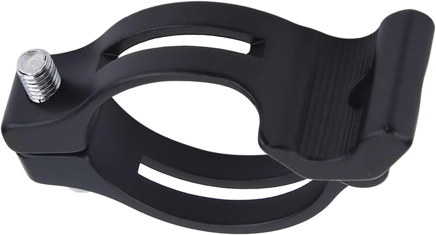 آداپتور بست گیره ای SIXRUN برای نصب آسان در قسمت جلویی، گیره آلیاژ آلومینیوم مقاوم برای علاقه مندان به دوچرخه، مشکی (مشکی #02)