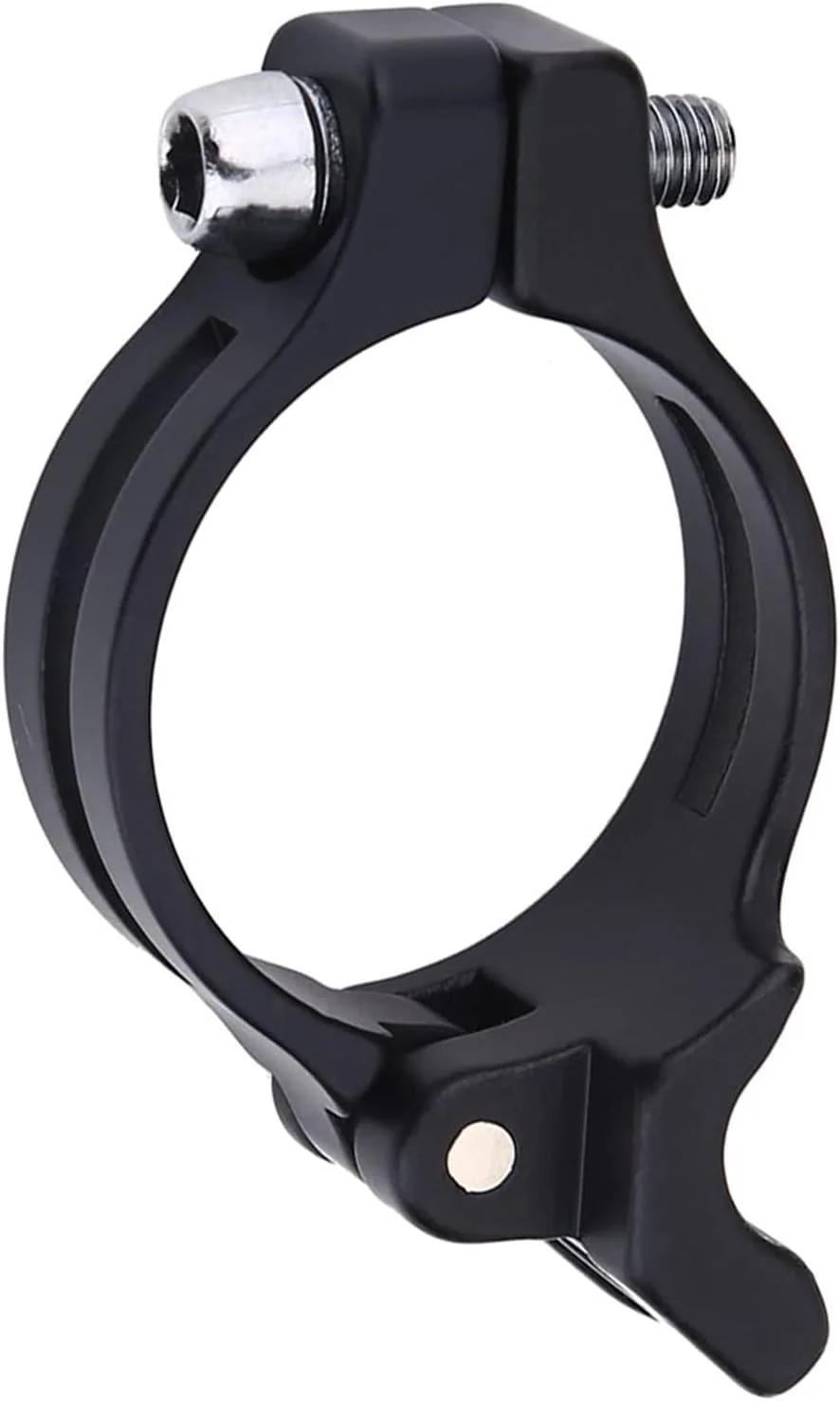 آداپتور بست گیره ای SIXRUN برای نصب آسان در قسمت جلویی، گیره آلیاژ آلومینیوم مقاوم برای علاقه مندان به دوچرخه، مشکی (مشکی #02)